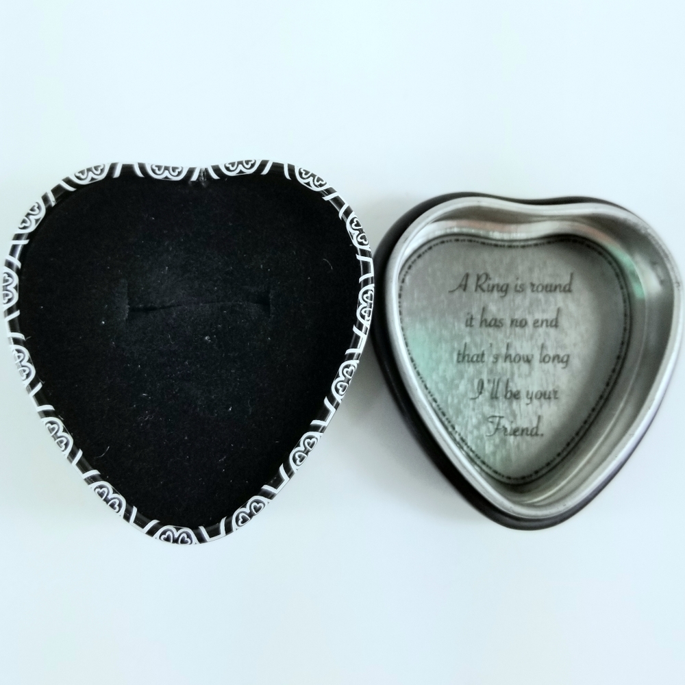 Sz 6.5 Brighton Sterling Silver Cabochon Cable Ring Retired - Picture 10 of 12